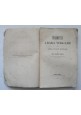 GRAMMATICA ARABA VOLGARE di Giuseppe Sapeto 1866 Pellas libro antico scolastico