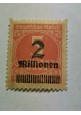 Germania Weimar Francobollo 2 millionen soprastampato 5 thousand nuovo overprint