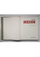 HEIDI il cinelibro regia di Werner Jacobs 1978 AMZ Salani Libro per l'infanzia