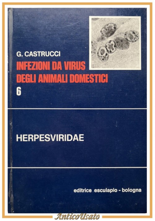 HERPESVIRIDAE di Castrucci 1979 INFEZIONI DA VIRUS DEGLI ANIMALI DOMESTICI libro