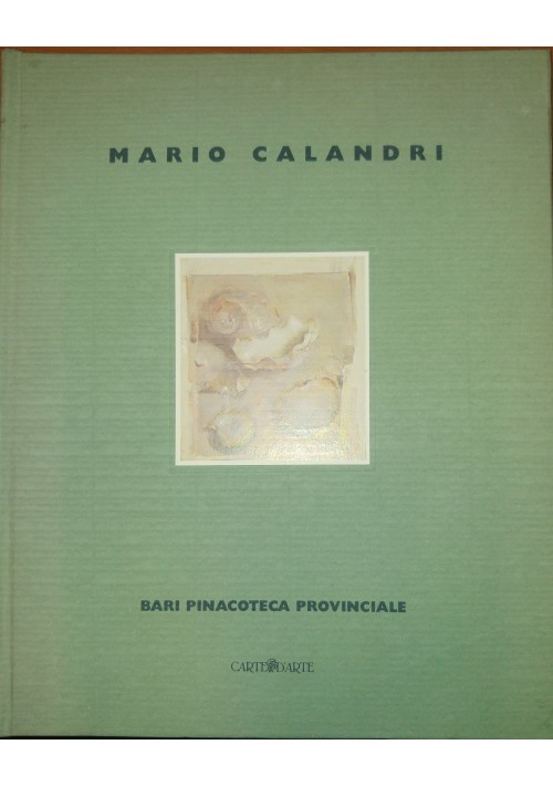 I LUOGHI DELLE SIRENE di Mario Calandri 1993 Edizioni Carte D'Arte