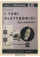 I TUBI ELETTRONICI NELL'INDUSTRIA di Pier Luigi Cerato 1958 Delfino Libro