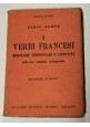 I VERBI FRANCESI di Carlo Dompé 1954 Hoepli Regolari irregolari difettivi LIBRO