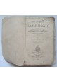 IGIENE E FISIOLOGIA DEL MATRIMONIO di Ferdinando Tonini 1877 Brigola Libro antic