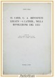 IL CARDINALE BENVENUTI LEGATO A LATERE NELLA RIVOLUZIONE DEL 1831 di Celli Libro