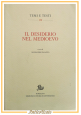 IL DESIDERIO NEL MEDIOEVO di Alessandro Palazzo 2014 edizioni storia  Libro