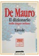 IL DIZIONARIO DELLA LINGUA ITALIANA Tavole di De Mauro 2007 Paravia Libro