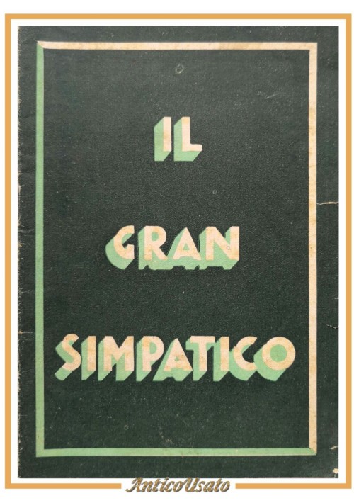 IL GRAN SIMPATICO E LA MEDICINA NUOVA Istituto Dott Ricci Libro