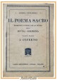 IL POEMA SACRO riassunti schem Divina Commedia di Andrea Gustarelli 3 Libri 1937