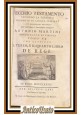 IL TERZO E IL QUARTO LIBRO DE REGI 1784 Bibbia antica Martini Libro Testamento