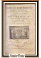 ISAIA PROFETA 1785 Bibbia antica Martini Libro vecchio antico Testamento