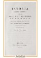 ISTORIA DELLA GUERRA FRA GLI STATI UNITI D'AMERICA E L'INGHILTERRA 1821 Libro