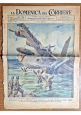 LA DOMENICA DEL CORRIERE 1 marzo 1942 nelle foreste di Sumatra Aeroplano Inglese