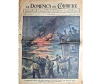 LA DOMENICA DEL CORRIERE 5 aprile 1942 Sommergibili italiani giornale II guerra