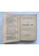 LA GRANDE LOI di Maurice Maeterlinck 1933 Bibliotheque Charpentier Libro