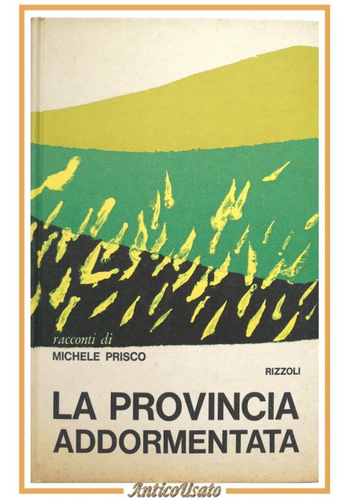 LA PROVINCIA ADDORMENTATA di Michele Prisco 1969 Rizzoli Libro I edizione