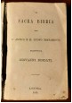 LA SACRA BIBBIA di Giovanni Diodati 1859 ossia antico e nuovo testamento libro 