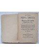 LA VERA NUOVA SMORFIA GIUOCO DEL LOTTO Giuseppe Romeo di Luca 1899 Libro antico