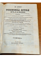 LE LEGGI DELLA PROCEDURA CIVILE volume 5 e 6 di Carrè 1850 Libro antico diritto