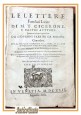 LE LETTERE FAMILIARI LATINE di Cicerone 1629 Sessa Libro Antico Fabrini Fighine