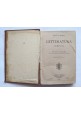 LETTERATURA GRECA di Vigilio Inama 1884 Ulrico Hoepli libro manuale antico