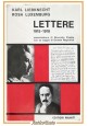 LETTERE 1915 1918 di Wilhelm Liebknecht e Rosa Luxemburg 1967 Libro comunismo