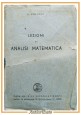 LEZIONI DI ANALISI MATEMATICA di A Colucci  Libro Raffaele Pironti anni '40