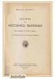 LEZIONI DI MECCANICA RAZIONALE  Mario Pascal 1942 libro manuale statica grafica