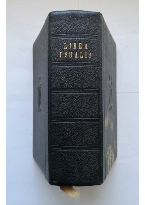 LIBER USUALIS MISSAE ET OFFICII PRO DOMINICIS ED FESTIS 1960 Desclée Libro cantu