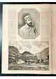 L'ILLUSTRAZIONE ITALIANA 18 settembre 1881 giornale antico Lago di Como Venezia