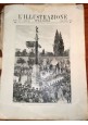 L'ILLUSTRAZIONE ITALIANA 25 Settembre 1898 Commemorazione Porta Pia Giornale