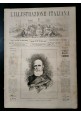 L'ILLUSTRAZIONE ITALIANA 27 novembre 1881 giornale antico sciopero gondolieri