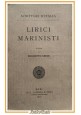 LIRICI MARINISTI a cura di Benedetto Croce 1910 Laterza scrittori d'Italia Libro