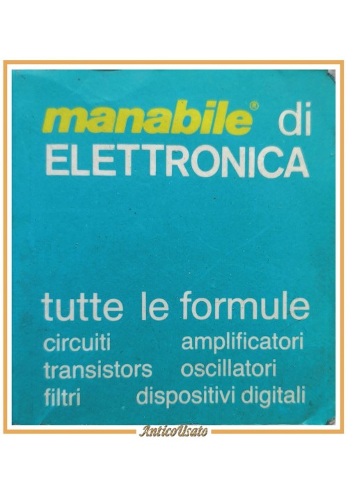 MANABILE DI ELETTRONICA N8 1985 Manobook tutte le formule libro piccolissimo