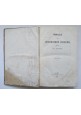 MANUALE DELLE CONTRIBUZIONE FONDIARIA di Tranchini 1860 Libro antico diritto