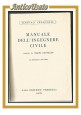 MANUALE DELL'INGEGNERE CIVILE di Mario Pantaleo 1954 Cremonese libro ingegneria