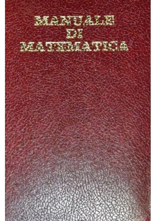 MANUALE DI MATEMATICA Faure Kaufman Denis Papin 1971 ISEDI libro