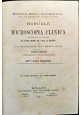 esaurito - MANUALE DI MICROSCOPIA CLINICA Giulio Bizzozero 1882 Vallardi libro antico epoca