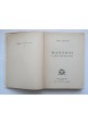 MANZONI O DEL LIETO FINE di Rocco Montano 1951 Conte Libro II edizione