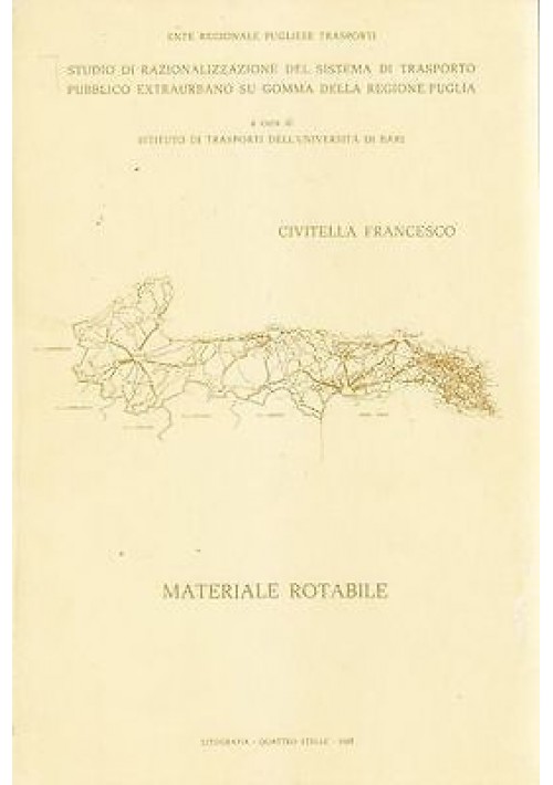 MATERIALE ROTABILE (estratto) di Civitella Francesco studio trasporto pubblico 