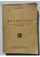 MATERIALI lezioni esercizi Pietro Vacchelli - Libreria Editrice Politecnica 1948