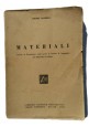 MATERIALI lezioni esercizi Pietro Vacchelli - Libreria Editrice Politecnica 1948