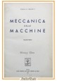 MECCANICA DELLE MACCHINE Volume 1 di Pericle Ferretti I 1946 Pironti Libro