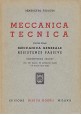 MECCANICA TECNICA 3 VOLUMI di Benedetto Feraudi 1950 51 Hoepli libro ingegneria