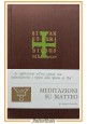 MEDITAZIONI SU MATTEO di Richard Gutzwiller 1970 Edizioni Paoline Libro Chiesa