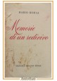 MEMORIE DI UN REDIVIVO Mario Borsa 1945 Rizzoli Libro Romanzo I edizione