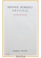 MESSALE ROMANO FESTIVO 1964 Edizioni Paoline latino italiano libro chiesa