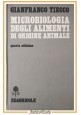 MICROBIOLOGIA DEGLI ALIMENTI DI ORIGINE ANIMALE di Tiecco 1987 Edagricole Libro