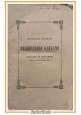 MONOGRAFIA GENERALE DEL PROMONTORIO GARGANO di Giuseppe De Leonardis 1858 Libro