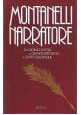 Montanelli Narratore PRIMA Edizione Rizzoli 1988 libro Indro giorno di festa